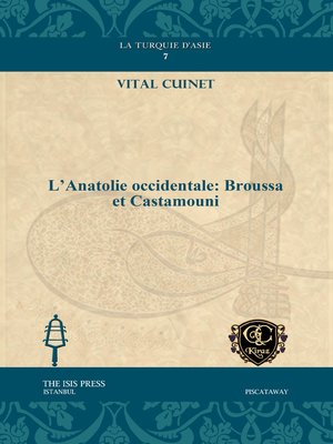 cover image of L'Anatolie occidentale